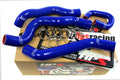 HPS Performance Blue Reinforced Silicone Radiator Hose Kit Coolant for Chevy 08-10 Cobalt SS 2.0L Turbo