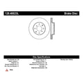 StopTech 90-00 Honda Civic / 90-91 CRX Drilled Left Front Rotor