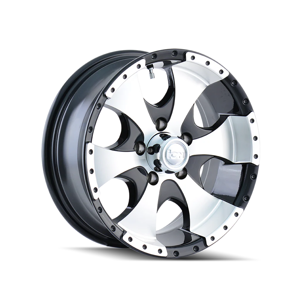 TRAILER WHEELS 14 BLACK/MACHINED FACE 15X6 6139.7 0MM 108MM