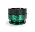 NRG Quick Release Gen 2.0 -  20 Year Anniversary Black Body / Emerald Ring