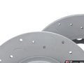 Hawk Talon 1999 Audi TT From 3/99 Drilled and Slotted Rear Brake Rotor Set