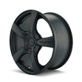 ~(27 lbs. 18X18X8)~ TR9 (3190) MATTE BLACK 16X7 5-105/5-108 42MM 72.62MM