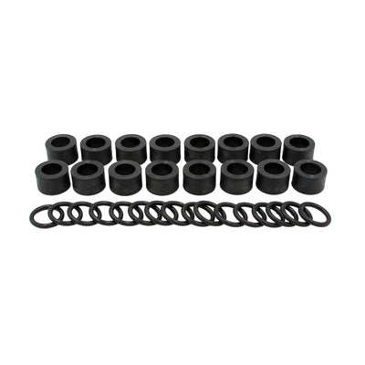 R1 14-18 Subaru Forester Rear Carbon Coated Brake Rotor Set w/Optimum OE Pads and Hardware