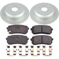 Power Stop 07-12 Hyundai Veracruz Rear Z17 Evolution Geomet Coated Brake Kit