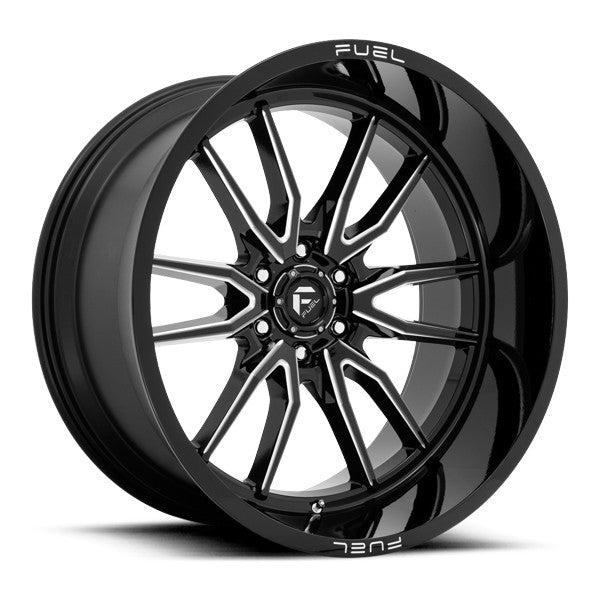 D761 24X12 6X135 G-BLK MILL -44MM