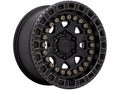 BRCBN 17X8.5 6X5.5 M-BLK MACH-RNG 0