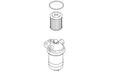 SP-FUEL FILTER W. REMOVABLE FILTER