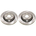 Power Stop 21-23 Dodge Durango Rear Drilled & Slotted Rotor (Pair)