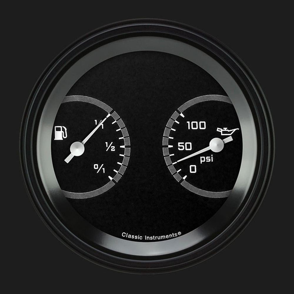 AUTO CROSS GREY 3" DUAL - FUEL & OIL
