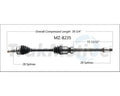 CV AXLE SHAFT