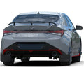 Rally Armor 22-23 Hyundai Elantra N & N Line Black Mud Flap w/Grey Logo
