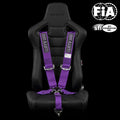 Braum 5 Point 3 SFI Approved Racing Harness - Purple - BRH-PUS5