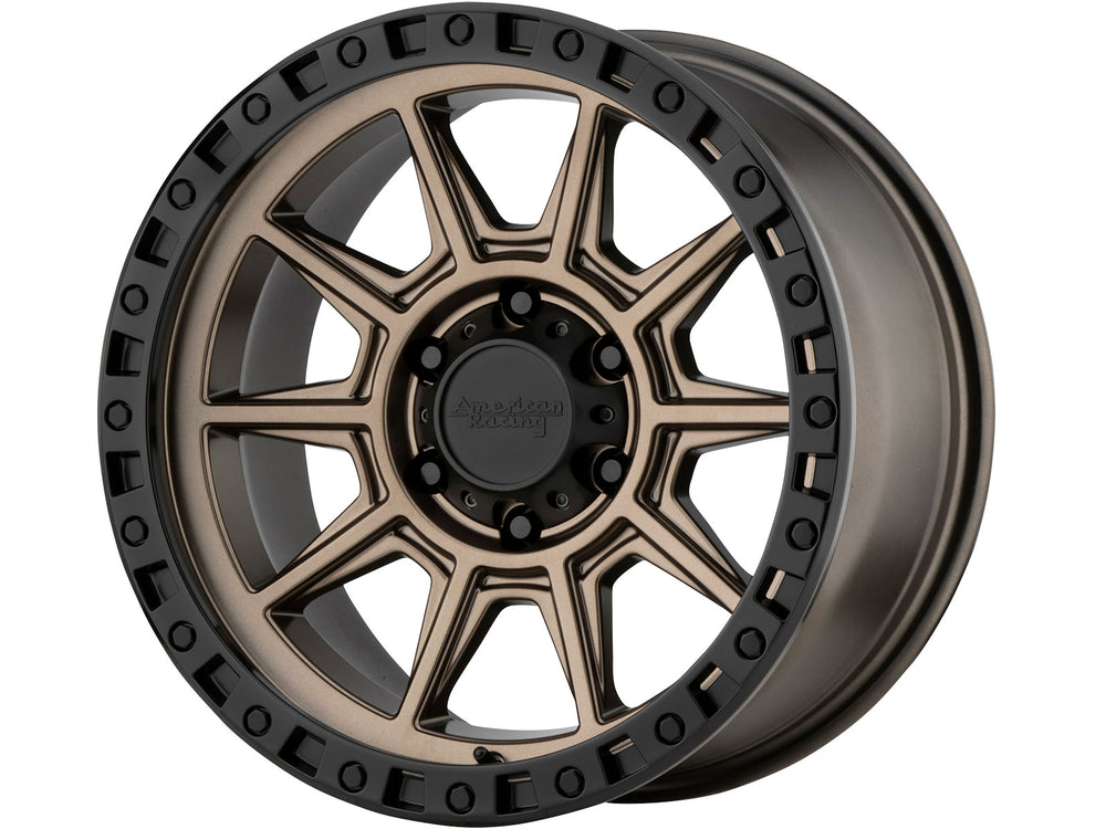 AR202 17X9 5X4.5 M-BRZ BLK LIP -12M
