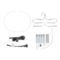 SINGLE RGB EXPANDABLE WHEEL RING 15IN18IN