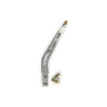 MANUAL TRANSMISSION SHIFTER LEVER; BRUSHED ALUMINUM; TREMEC TKO500/TKO600/MAGNUM