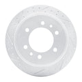 DFC 15-26 Ford Transit-350 Hd Rear Left Drilled & Slotted Geoperformance Rotor
