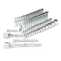 SET SKT SAE/MET 3/8DR 6PT 57PC
