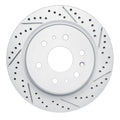 DFC 19-26 Cadillac Escalade Rear Right Drilled & Slotted Geoperformance Rotor