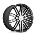 Wheel Pros Helo HE880 18X8 5X105/4.5 G-BLK MACH 42MM HE88088024342