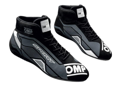 OMP Omp Sport Shoes Fia 8856-2018 Black / White Sz 39