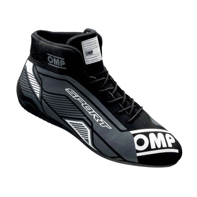 OMP Omp Sport Shoes Fia 8856-2018 Black / Red Sz 39