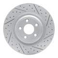 DFC 14-21 Jaguar F-Type Rear Right Drilled & Slotted Geoperformance Rotor