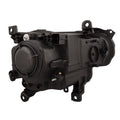 RH HEADLAMP ASSY COMPOSITE; HALOGEN; BLACK TRIM; CHEROKEE 1417