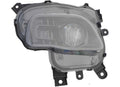 LH HEADLAMP ASSY COMPOSITE; HALOGEN; BLACK TRIM; CHEROKEE 1417