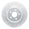 DFC 17-26 BMW Z4 Right Rear Drilled & Slotted Geoperformance Rotor