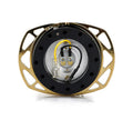 NRG Quick Release Kit Gen 257 - Black Body / Chrome Gold Cutout Ring