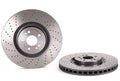 Brembo 13-16 Mercedes-Benz GL450/GL550/17-19 GLE43 AMG Front Premium UV Coated OE Equivalent Rotor