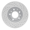 DFC 03-05 Mazda 6 Front Left Drilled & Slotted Geoperformance Rotor
