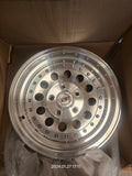 Cast Aluminum Wheels 71 15x7 Machined Silver 5 On 120.65 Bolt Pattern -6 Offset ION Wheels