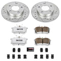 Power Stop 02-06 Audi A4 Rear Z26 Street Warrior Brake Kit