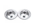 Power Stop 99-04 Jeep Grand Cherokee Front Evolution Drilled & Slotted Rotors - Pair