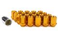 KICS Leggdura Racing Lug Nuts Yellow Gold M12X1.25 Universal