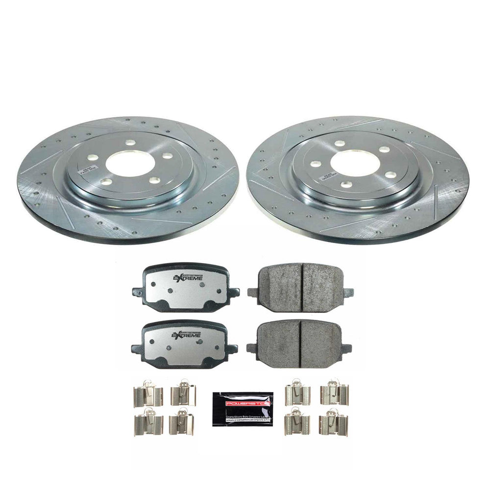 Power Stop 20-22 Ford Explorer Rear Z36 Truck & Tow Brake Kit
