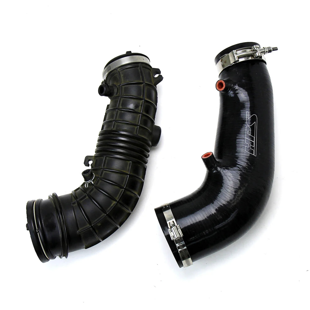 HPS Performance Black Reinforced Silicone Post MAF Air Intake Hose Kit for Honda 06-09 S2000 AP2 2.2L F22