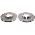 Power Stop 22-24 Ford E-Transit Front Drilled & Slotted Rotor (Pair)