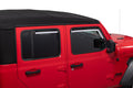 Putco 20-21 Jeep Gladiator JT/JL Element Chrome Window Visors (Front Only)