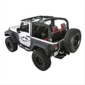 0718 WRANGLER (JK) 2 DOOR REPLACEMENT MOLLE ROLL BAR PADDING COVER KIT