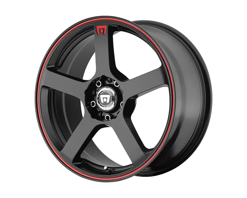 MR116 15X6.5 5X100/4.5 M-BLK RED-STR 40MM