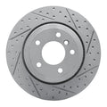 R1 06-10 BMW 530Xi Rear Right Drilled & Slotted Geoperformance Rotor