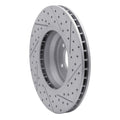 DFC 07-15 BMW 335D Front Left Drilled & Slotted Geoperformance Rotor