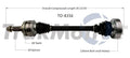 NEW CV AXLE