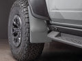 WeatherTech 22-24 Ford Bronco Raptor (No Sport) No Drill Front & Rear MudFlaps - Black
