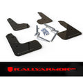 Rally Armor 17-21 Honda Civic Sport/Sport Touring Black UR Mud Flap w/Dark Grey Logo