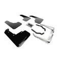 Rally Armor 18-23 Subaru Crosstrek Black UR Mud Flap w/Silver Logo