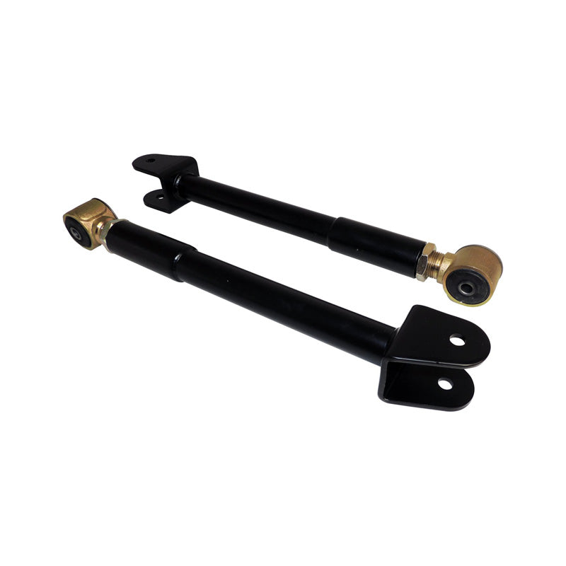 Adjustable Control Arm Set Jeep 1997-2006 TJ Wrangler; 1984-2001 XJ Cherokee; 1986-1992 MJ Comanche; 1993-1998 ZJ Grand Cherokee; 1997-1998 ZG (Europe) Grand Cherokee; w 0-6 of Lift; Adjustable Front Upper Control Arm Set; Includes 2 Control Arms