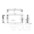 TYC auto part